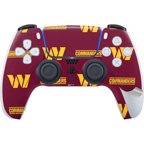 NFL Washington Commanders Blitz Series PS5 Pro Bundle Skin